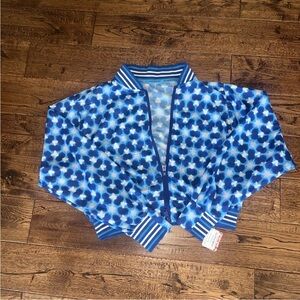 Free People FP Movement Women's Top Seed Printed Tennis Jacket Size Small $148